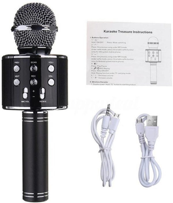 Bluetooth Microphone Karaoke Wireless Microphone (H)