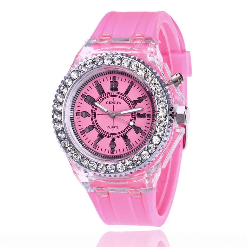 Led Flash Luminous Watch