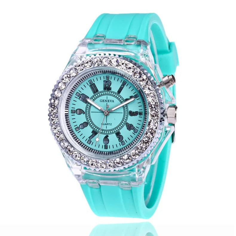 Led Flash Luminous Watch