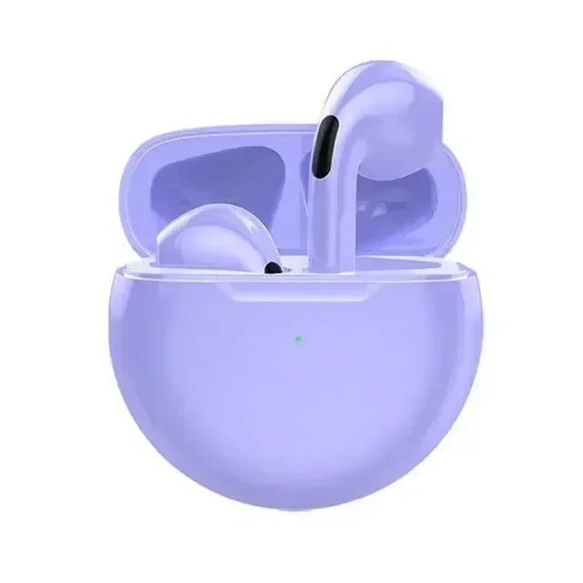 Pro 6 TWS Bluetooth Earphones for iPhone Wireless Bluetooth Headset