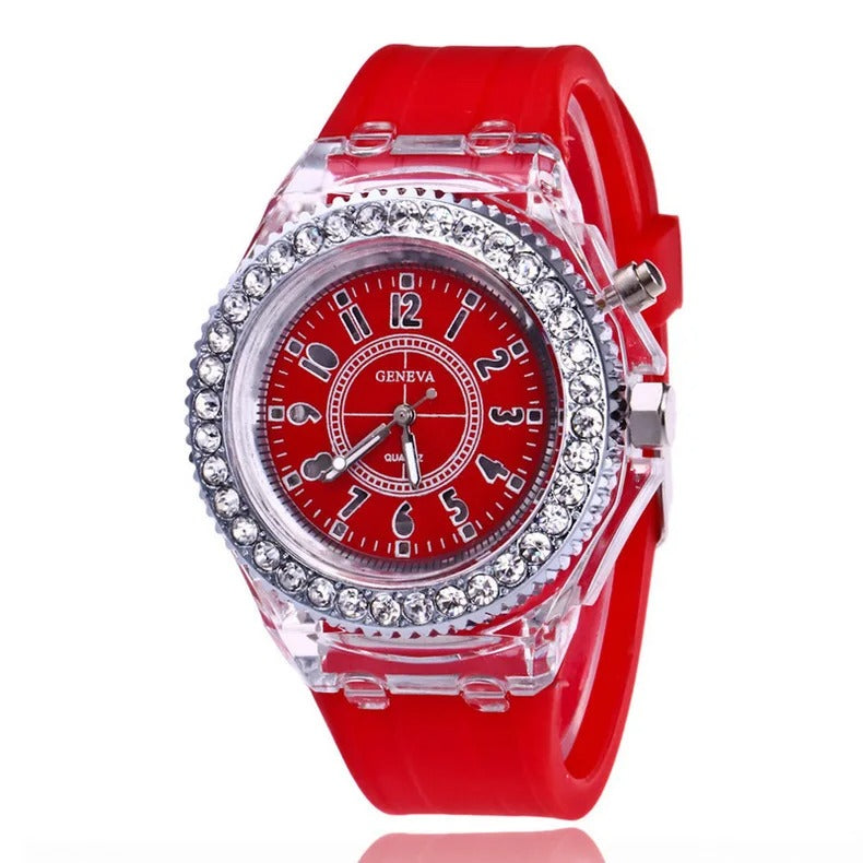 Led Flash Luminous Watch