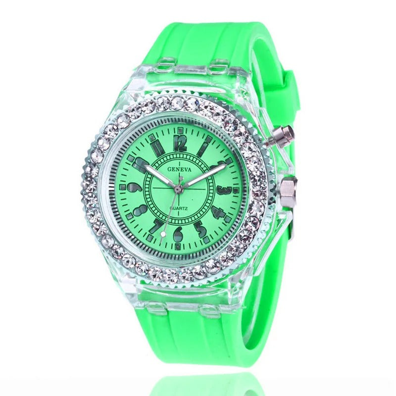 Led Flash Luminous Watch