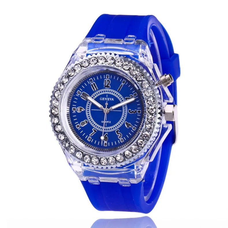 Led Flash Luminous Watch