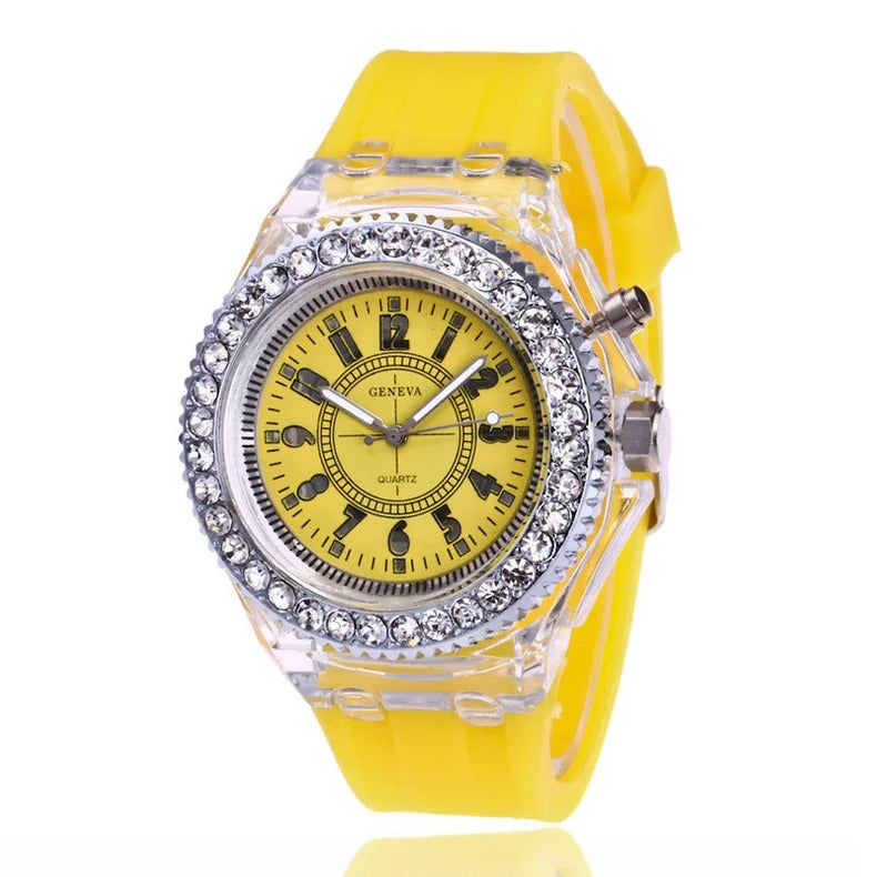 Led Flash Luminous Watch