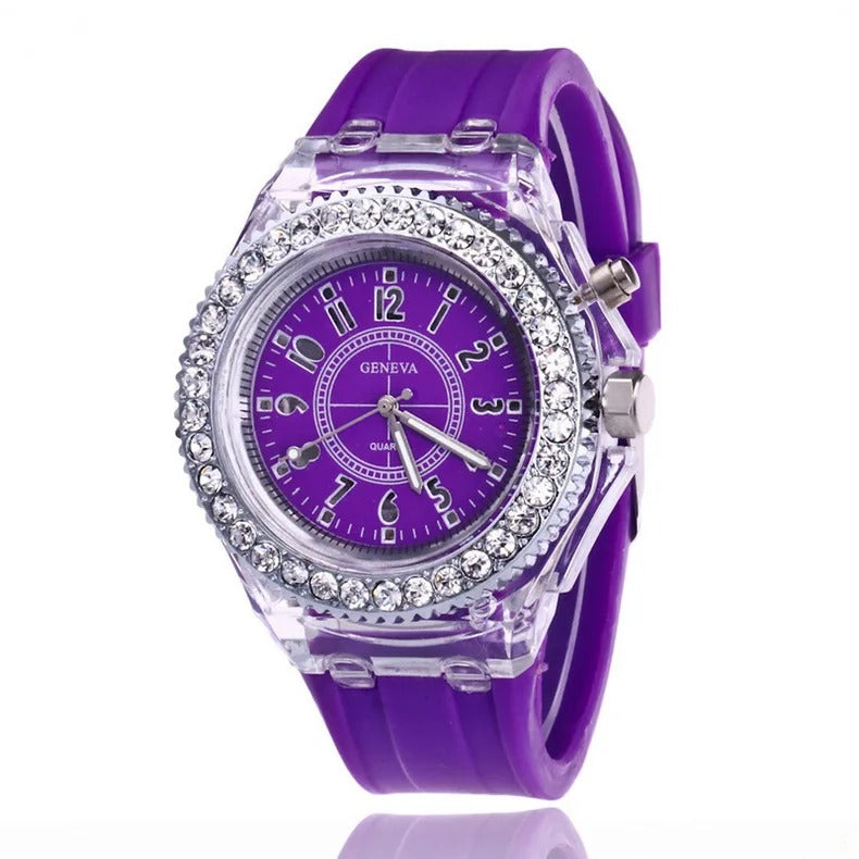 Led Flash Luminous Watch