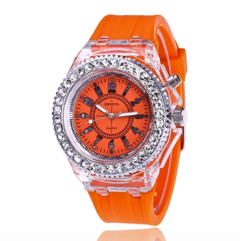 Led Flash Luminous Watch