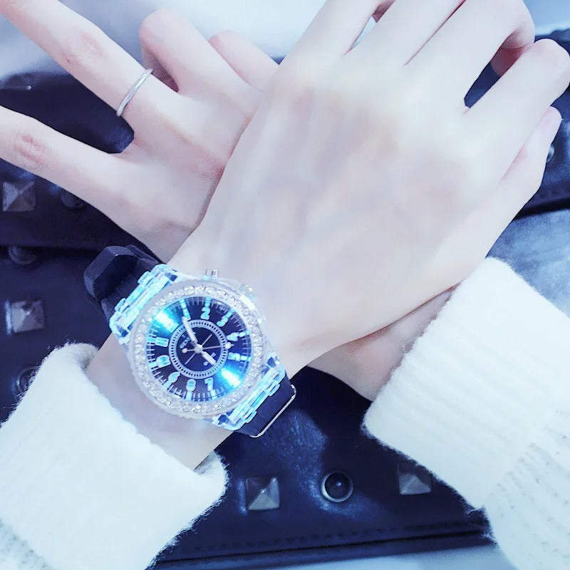 Led Flash Luminous Watch
