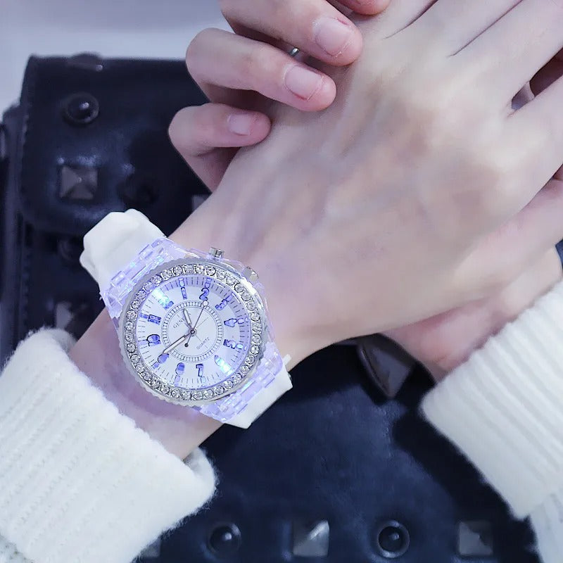 Led Flash Luminous Watch