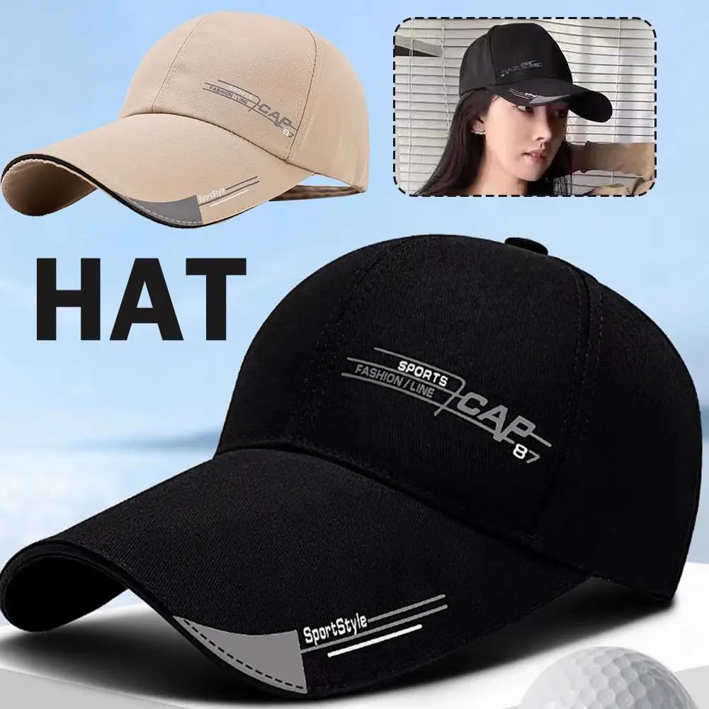 Women Men Summer Structured Baseball Cap Adjustable Snapback