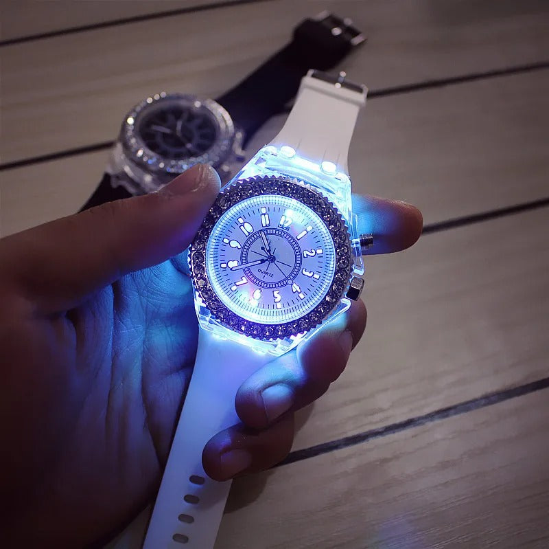 Led Flash Luminous Watch