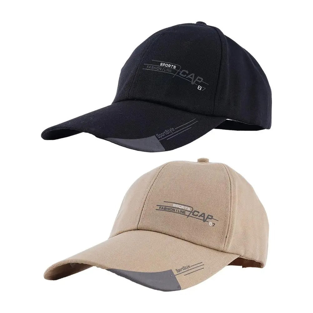 Women Men Summer Structured Baseball Cap Adjustable Snapback