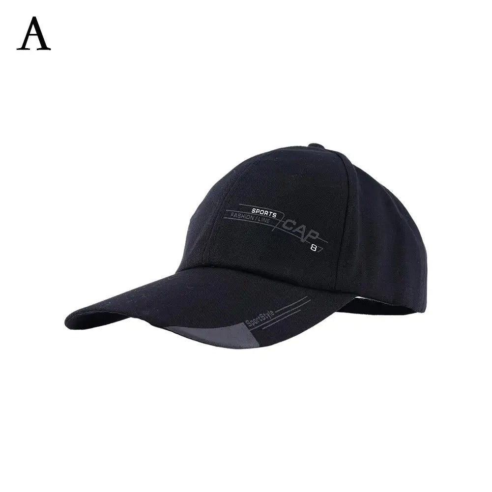 Women Men Summer Structured Baseball Cap Adjustable Snapback