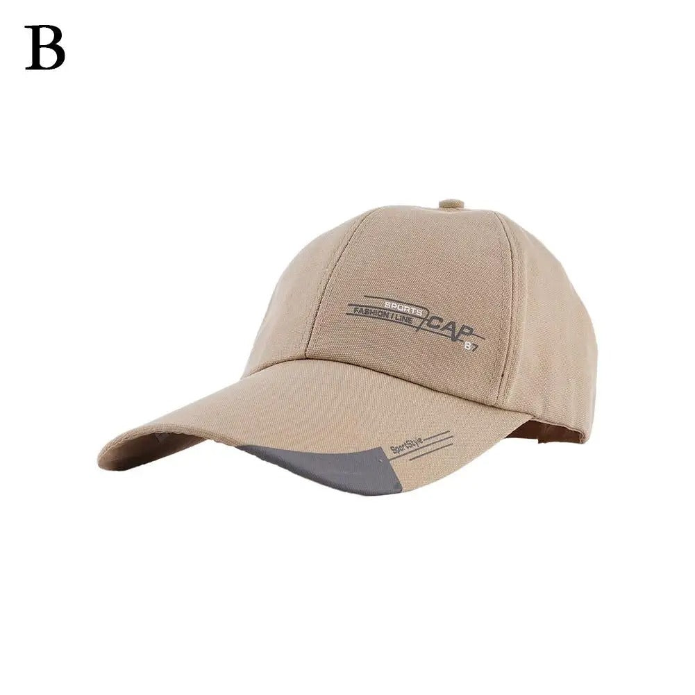 Women Men Summer Structured Baseball Cap Adjustable Snapback