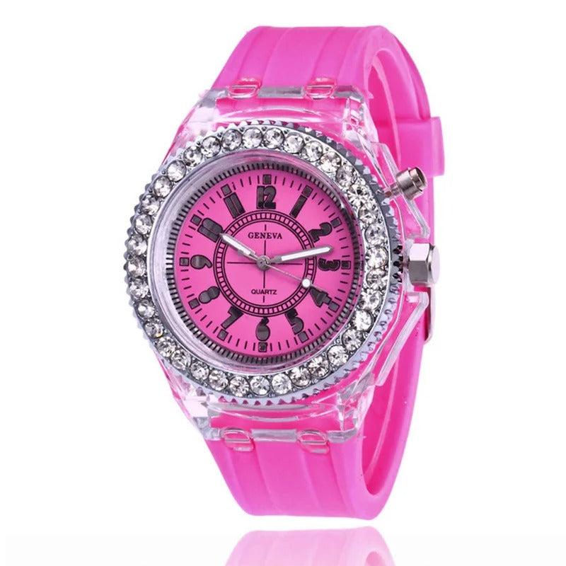 Led Flash Luminous Watch