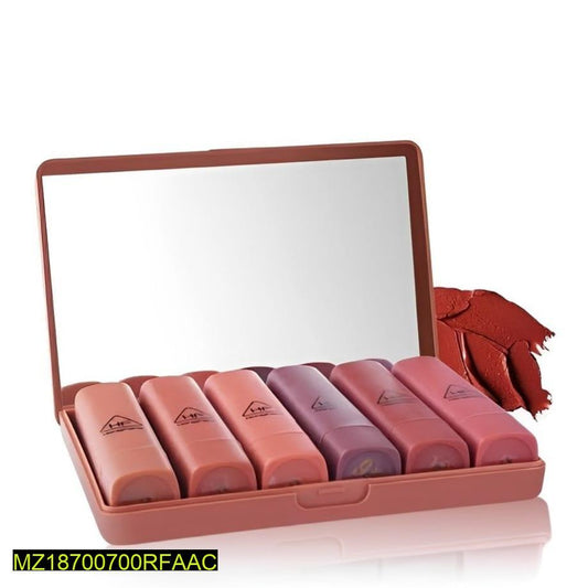 High pigmented lipstick pack of 6