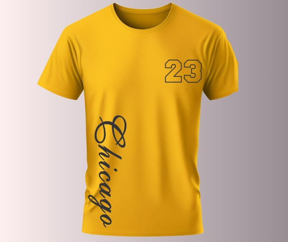 Men,s cotton graphic sublimation round Neck T-shirt 1pc