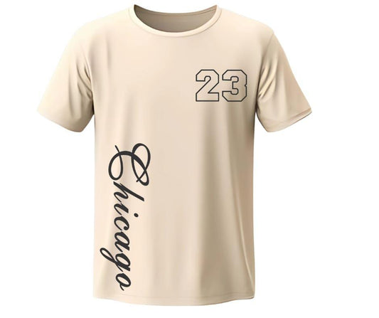 Men,s cotton graphic sublimation round Neck T-shirt 1pc