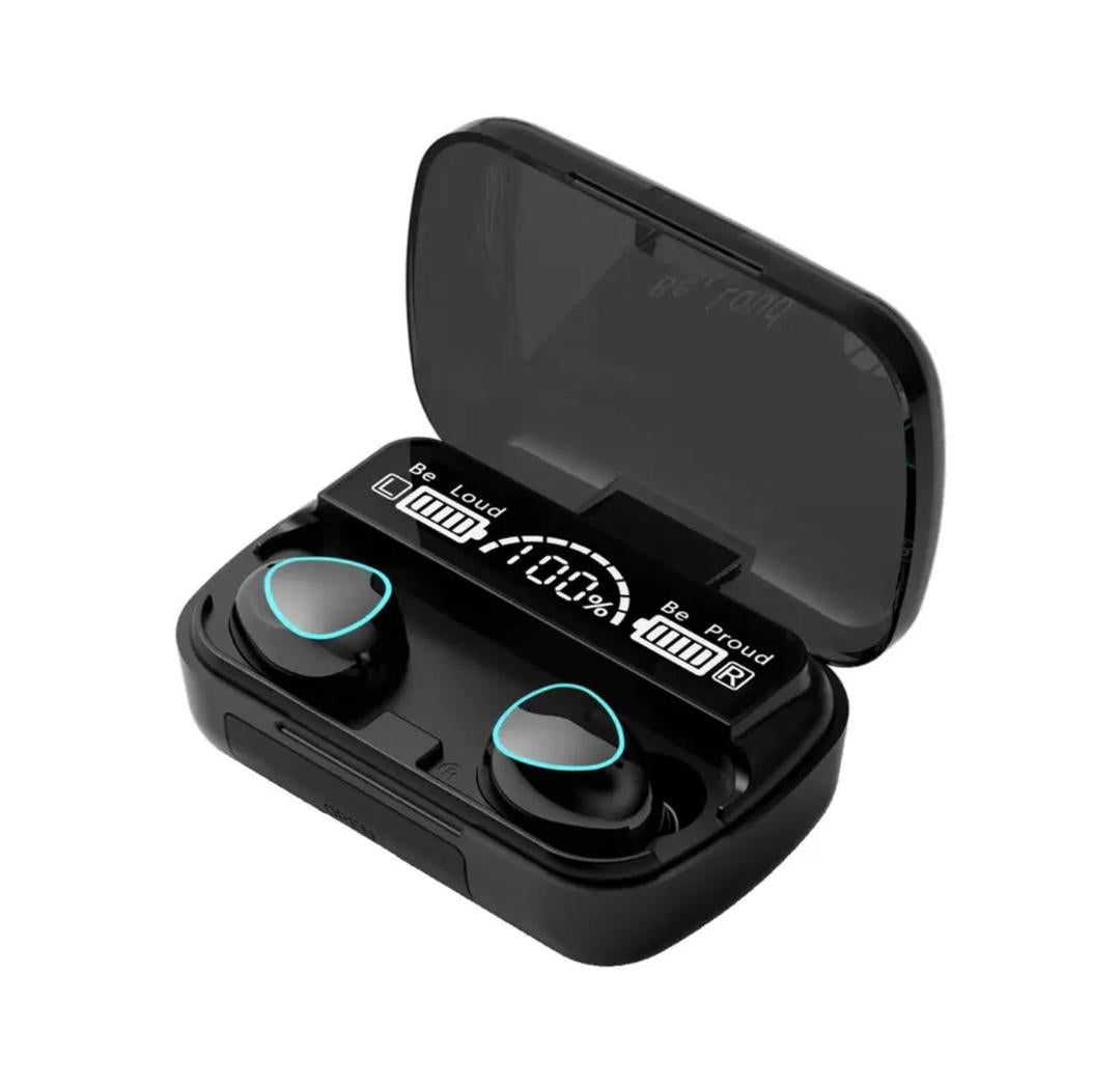 M10 wireless earbuds, black