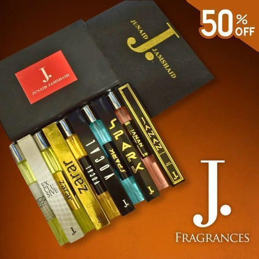 Long lasting pocket perfume pack of 5