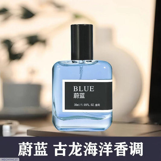 Cross border explosion net red tk perfumer men,s blue perfume big brand flat  for fragrance natural lasting live student