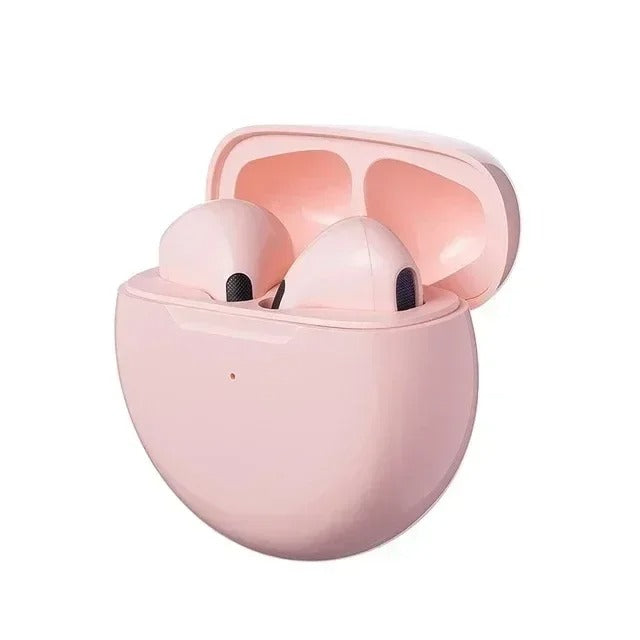 Pro 6 TWS Bluetooth Earphones for iPhone Wireless Bluetooth Headset