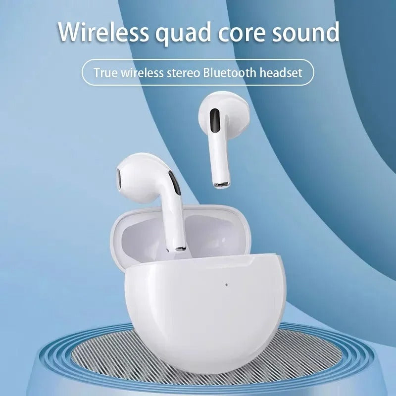 Pro 6 TWS Bluetooth Earphones for iPhone Wireless Bluetooth Headset