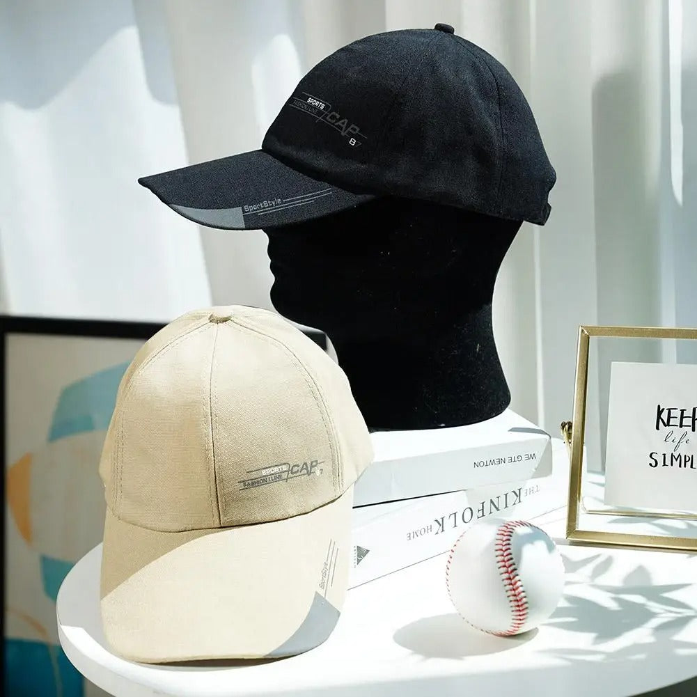 Women Men Summer Structured Baseball Cap Adjustable Snapback