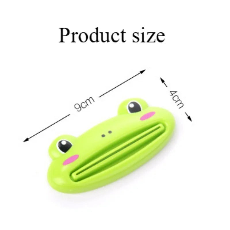 For Home Bathroom Animal Easy Toothpaste Dispenser Plastic