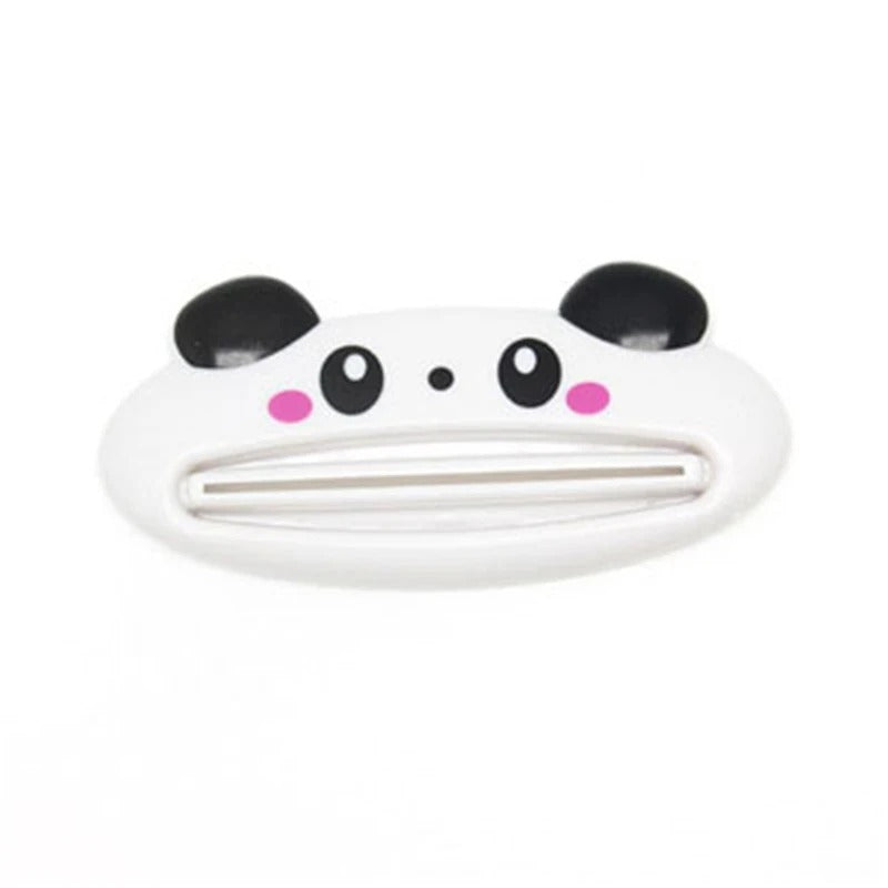 For Home Bathroom Animal Easy Toothpaste Dispenser Plastic