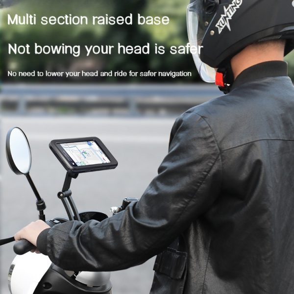 Waterproof Magnetic Bicycle Mobile Phone Holder (H)